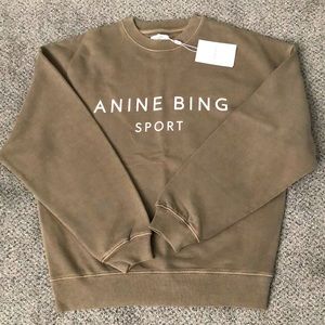 Brand new with tags Anine Bing Sport crewneck sweatshirt